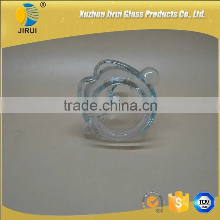 140ml Big Hero Shape Clear Glass Candy Jar