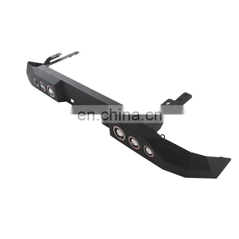Offroad auto rear bumper with light for Suzuki Jimny 2018+ car accessories bumper guard
