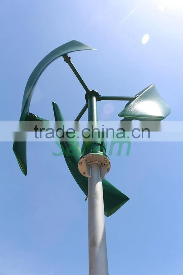 S-type 3-bladed 300W 12V 24V direct drive wind generator