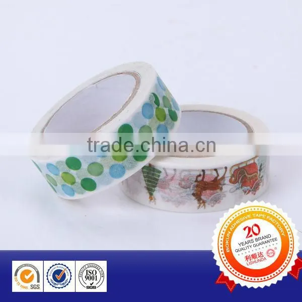decoration tape made from Wash paper tape