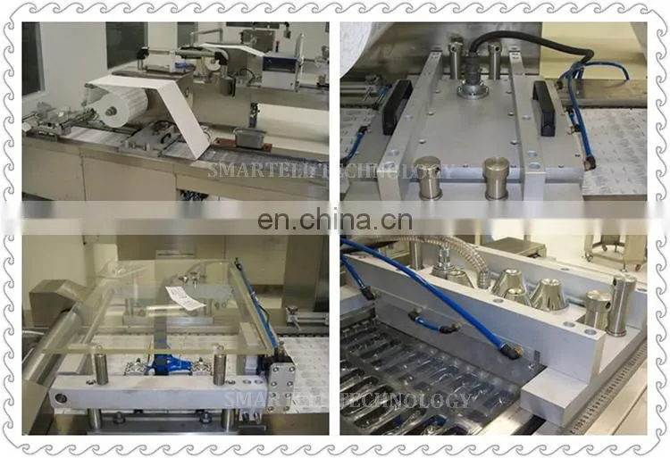 3ml Disposable Syringe Paper -Film Packing Line 14400pcs Per Hour