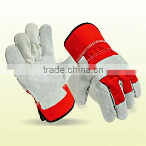 Cow Split Leather Welding Glove Safty Work Welding Gloves Cowhide Leather Welding Glove