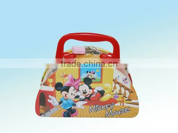 hand bag shape kids money saving box