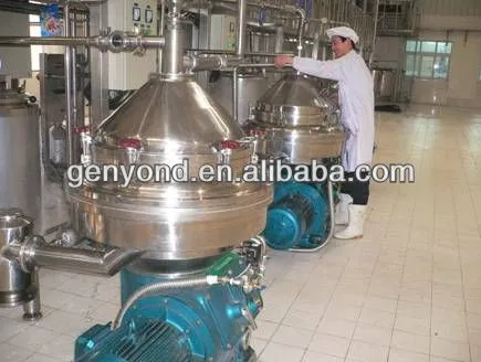Factory Industrial Full Automatic Disc Centrifugal Skimming Unit Dairy Fat Separation Machine Milk Cream Separator for Milk