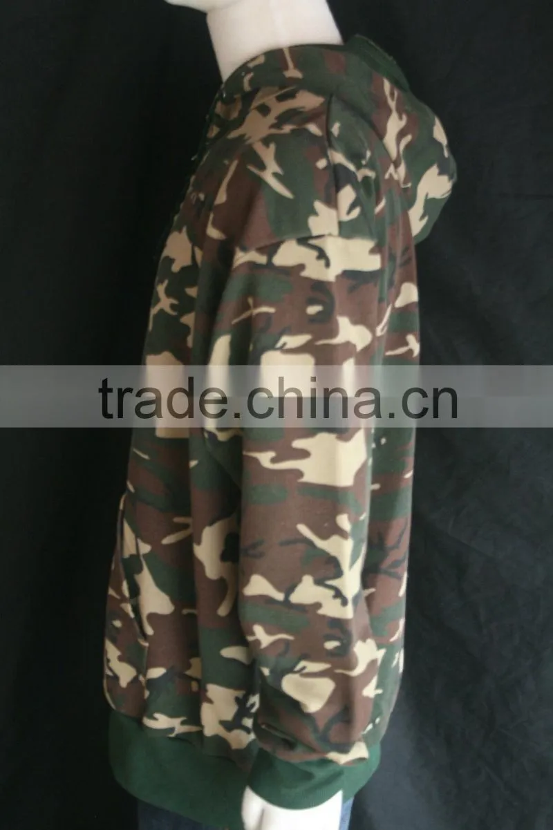 Mens Zip Up Hoodie Hooded Top Plain Hoody Fleece Jacket