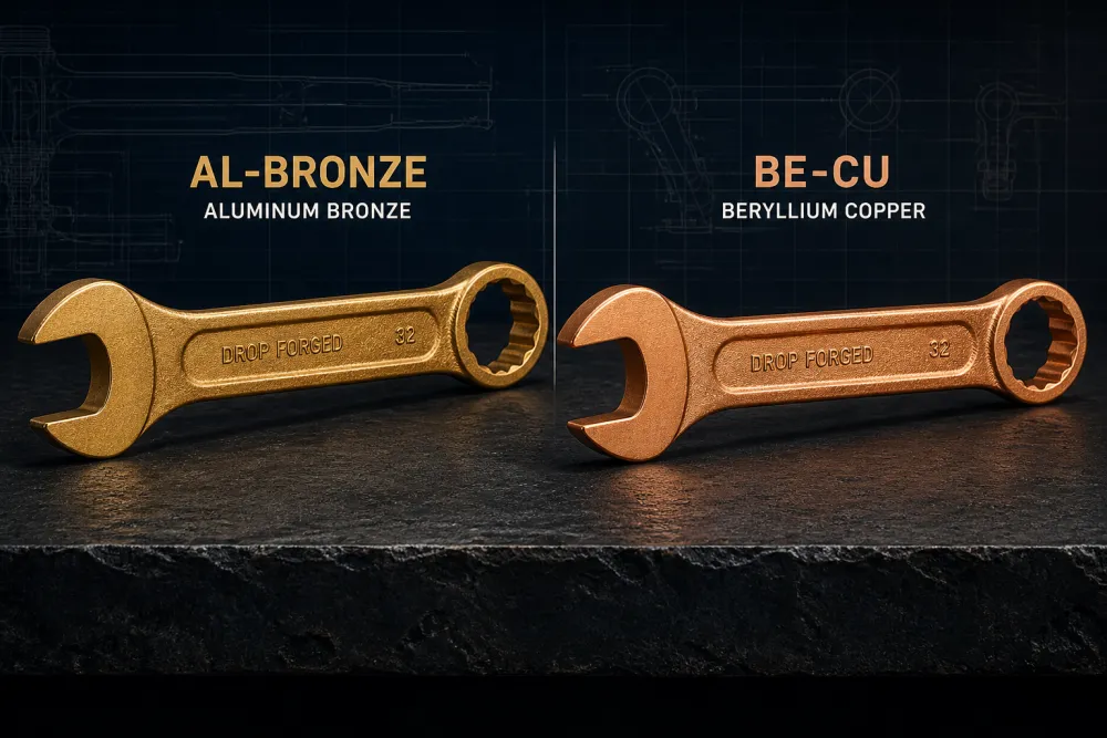 Aluminum Bronze vs. Beryllium Copper: How to Choose Non-Sparking Tools for Hazardous Environments