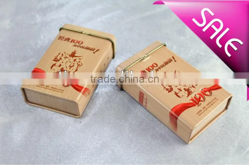 metal cigarette tin box custom