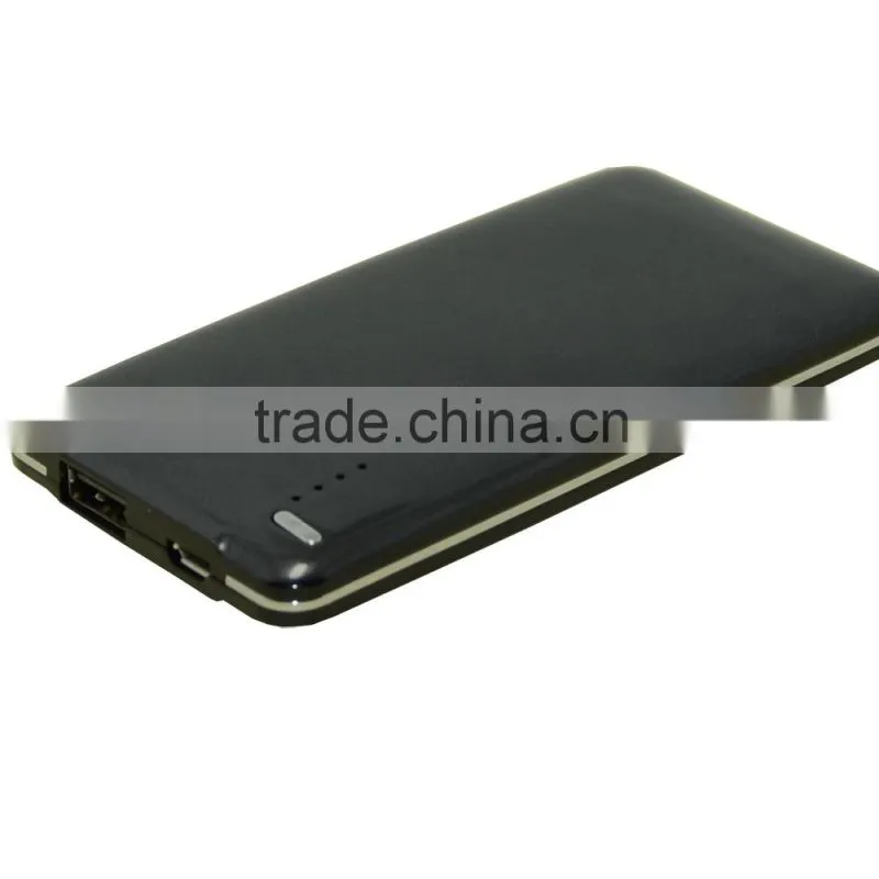 rechargerable portable mobile aluminium power bank 4000mah portable power source power bank pcba