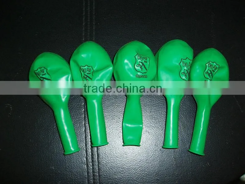 logo latex balloon