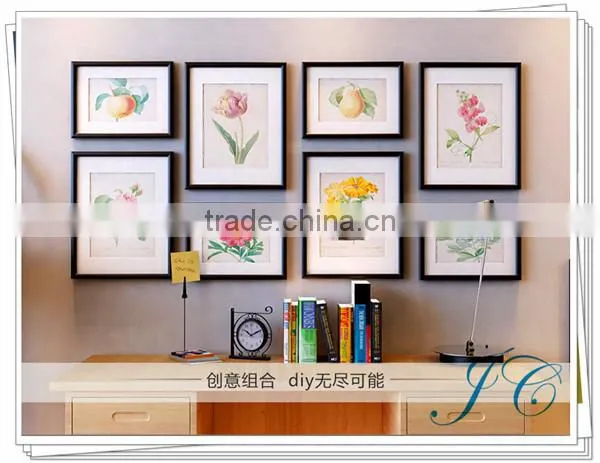 2015 Hot Sale Wall Hanging Wooden Photo Frame Handmade Photo Frames Designs