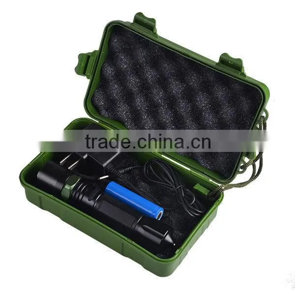 Rechargeable led aluminum torch high power rechargeable led flashlight