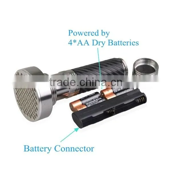 100 LED New Design UV Blacklight 5w Long Range UV Flashlight Blacklight