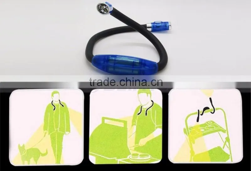 4 x 7lm Super Bright Flood&Spot LED Car Repairing Hands Free Neck Light Hug LED Light