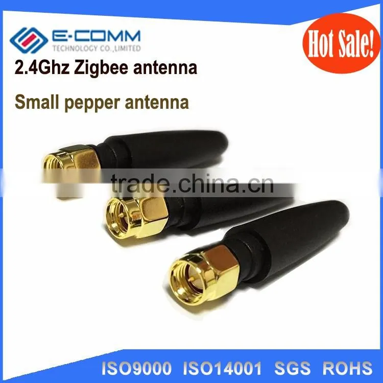 Wholesale!! 2.4Ghz GSM antenna elbow peppers SMA right angle antenna