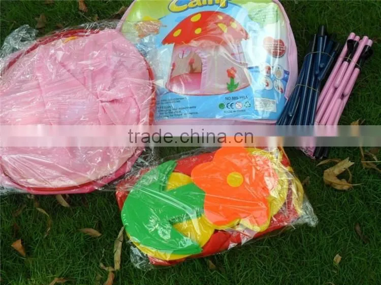 Beautiful Mushroom Children Toy Play Tent Playhouse Kids Princess Castle Game Play Mushroom Tent