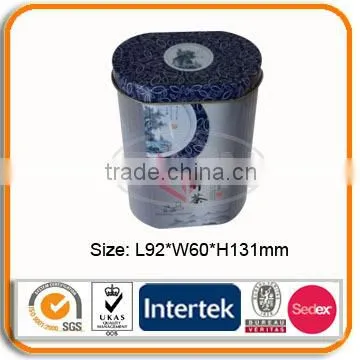 Tea tin box for packaging