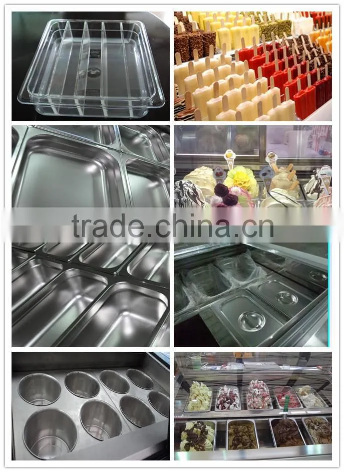 ice cream display popsicle maker poker drink machine