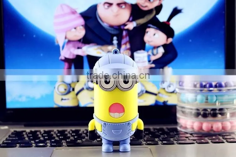 (Hot Sale) High Quality Cartoon Power Bank Despicable Me Design Mini Power Bank cute silicone power charger