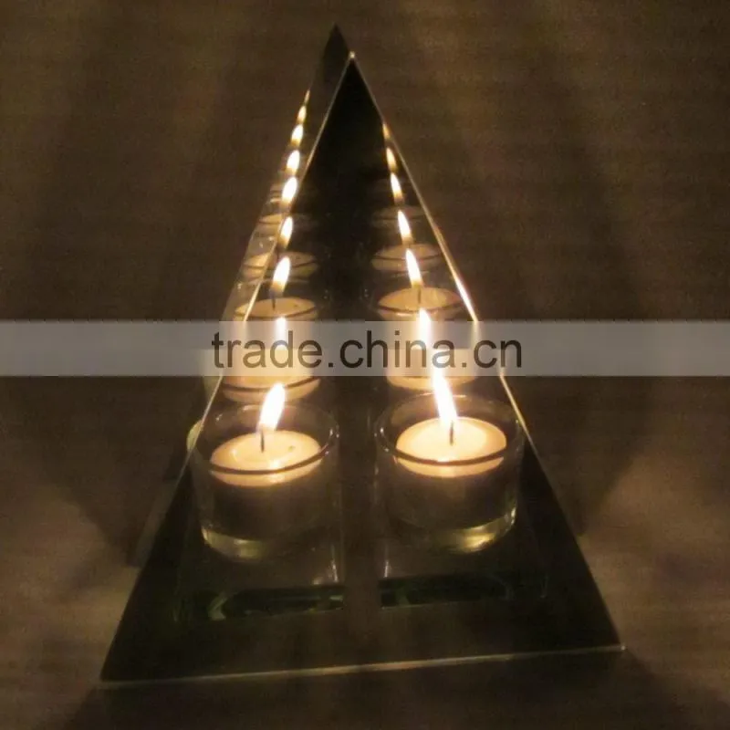 2017 alibaba top sales pyramid candle holder definition promotion