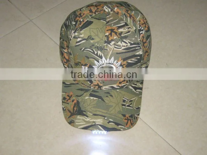 Camouflage LED caps