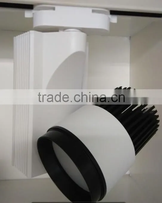 2015 High quality COB track rail lights for department stores