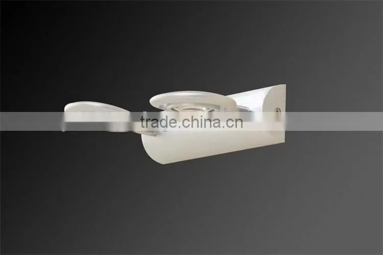 Indoor ajustable aluminum two heads wall sconce JW-108 wireless wall sconce