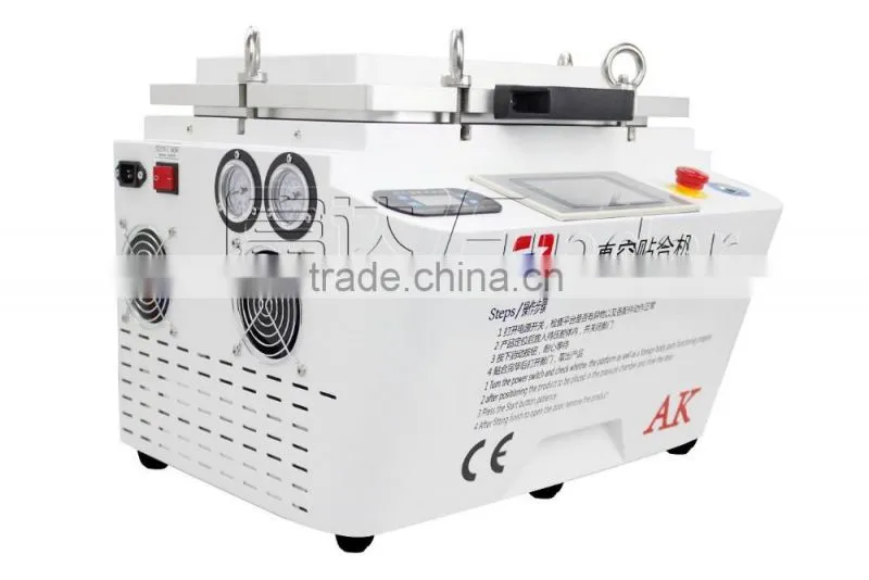 12inch Vacuum OCA lamination machine built in bubble remove lcd refurbish lcd repair mobile air bubble removing machine