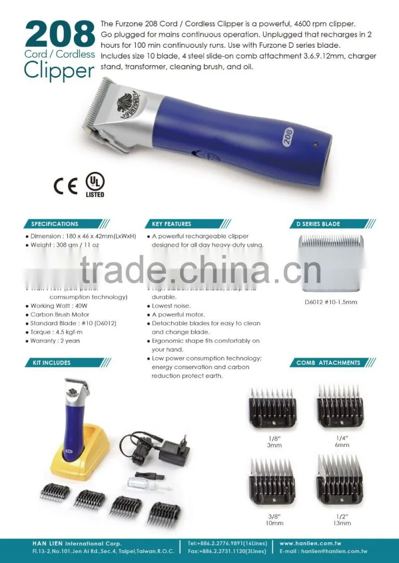 Pet Grooming Electric Dog Hair Clipper