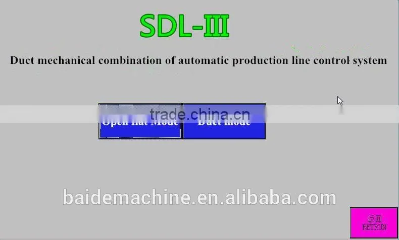 Duct Forming Machine 2 and 3 Economic Type Duct production line 2,3