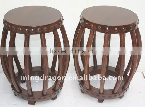 Chinese Beautiful Drum Stool, Pretty Curve