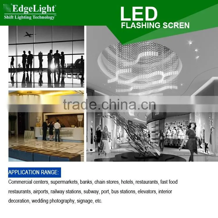 Edgelight CE/ROHS listed AF45 customized super bright led light module , aluminum light frame for advertising display box board