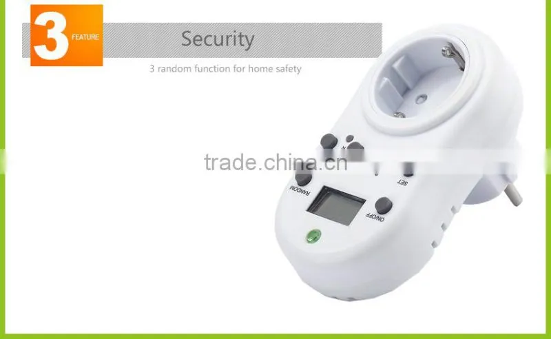 110v-230v minute electrical timer, programmable multi electrical timer switch outlet