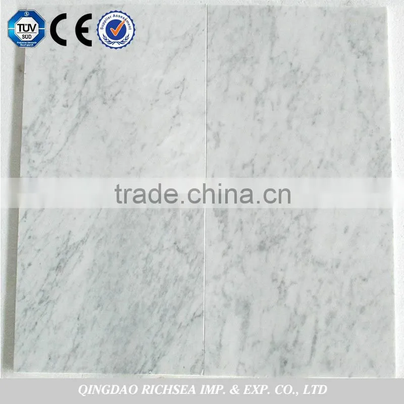 Honed grey stripe marble stone tile