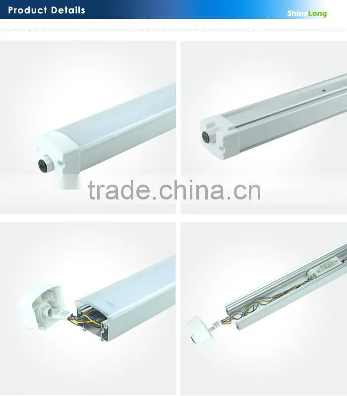 New designed Aluminum IP65 vepor proof light, 25w/40w/50w