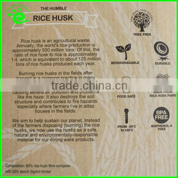 BPA-free Biodegradable Food Container With Leak-Proof Lid
