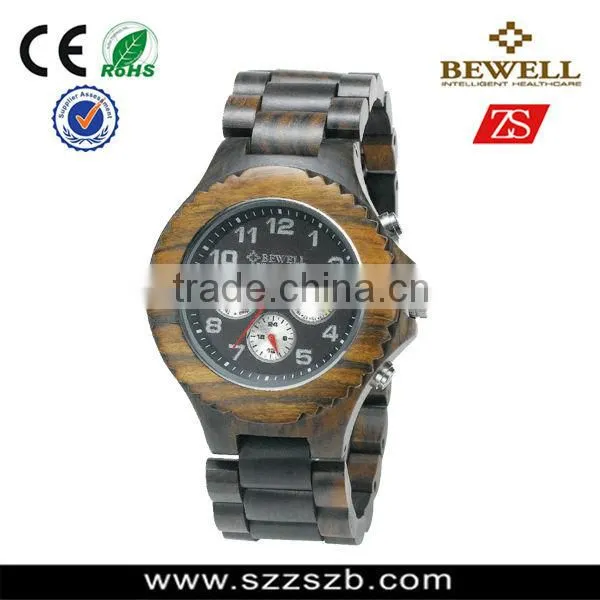 Top sale Elegance Fashion charming competitive price men waterproof wood watch