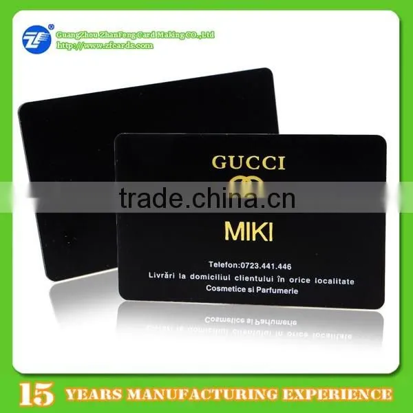 High Quality customized Rfid plastic id card