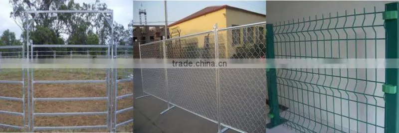 Brand new cheap q195 dipped galvanized 358 welded security fence
