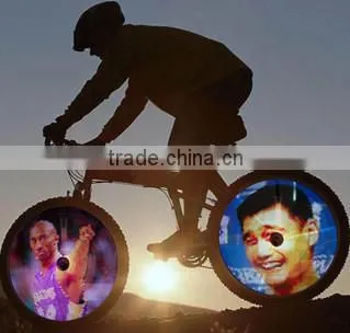 Popular 216LED Programmable Bike Wheel Light Led Bike Wheel Lights
