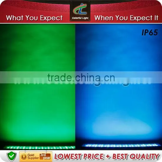 Outdoor Bars for sale 144pcs x 1W RGB LED IP65 wall washer Light
