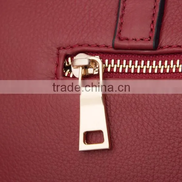 Promotional carry genuine leather women bag