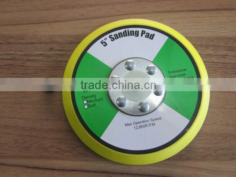 velcro backing pad for pneumatic tools sanding disc pad