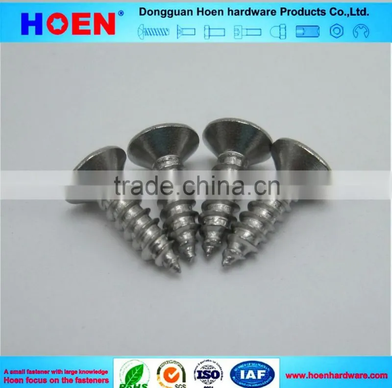 din 7982 phil recessed countersunk head tapping screws