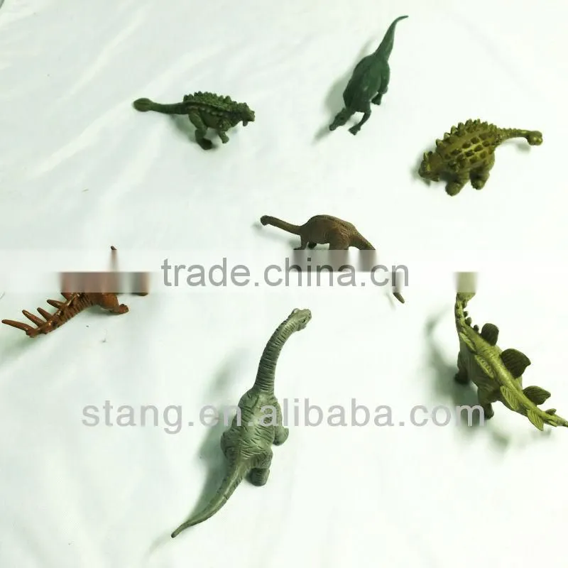 OEM plastic dinosaur figures/Hot Sell Plastic Dinosaur toy figure for collection