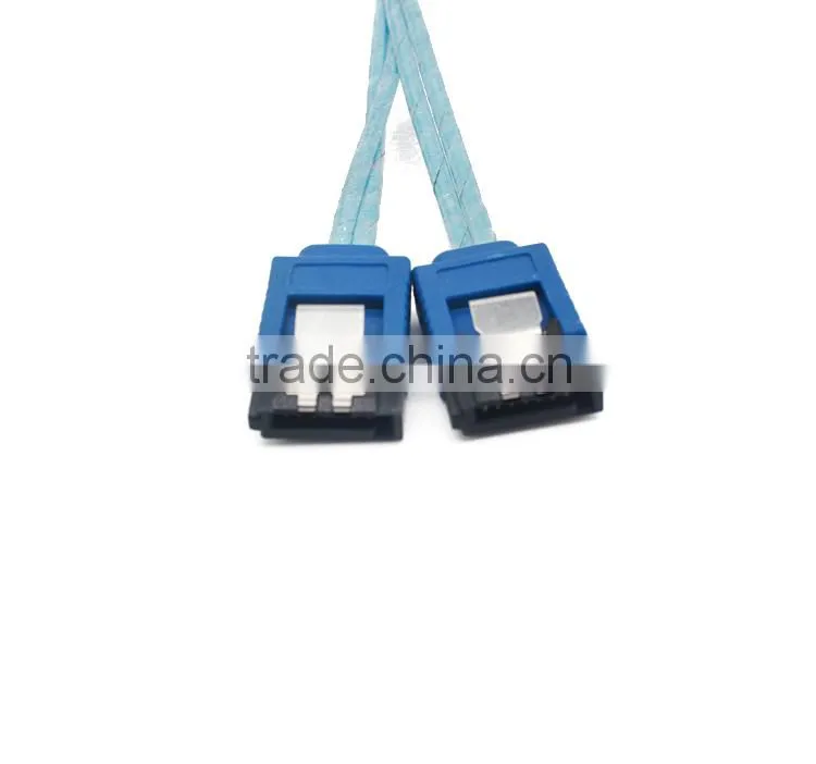 blueflat Sata data cable 3.0,SATA 3.0 Cable Straight to Straight