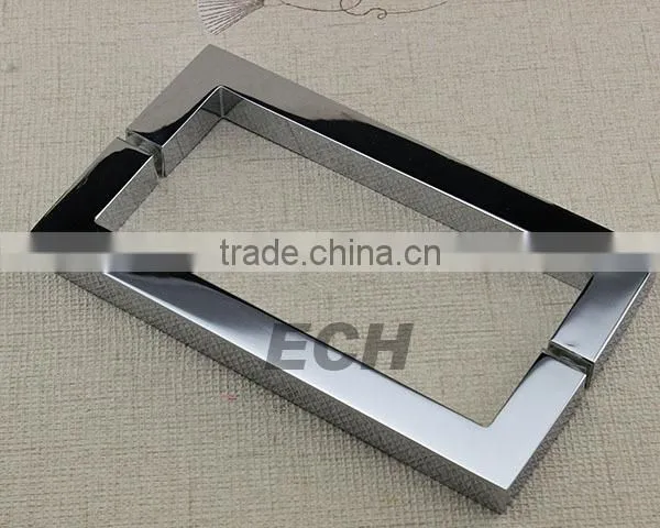 high level hardware brass glass door handle