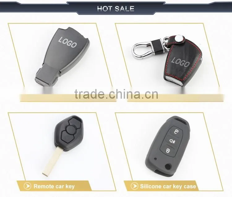 2016 China Manufacturer Cheap 4 Bottons Protective Soft and Durable Silicone Car Key Cover