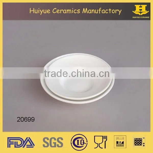 chip and dip plate ceramic round shape