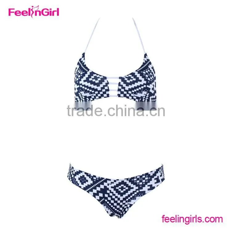 Plus Size Mature Women Bikini Swimwear 2016