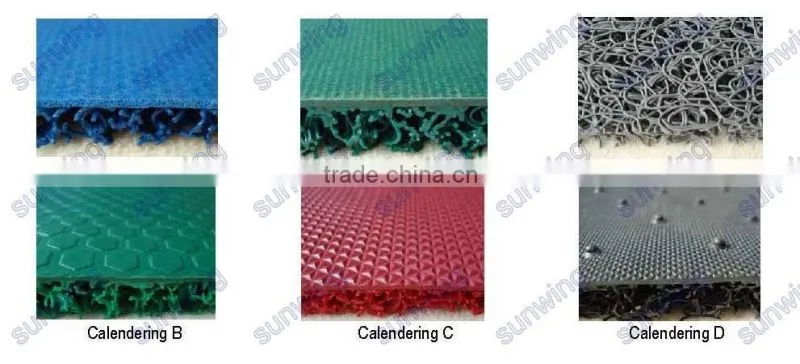 2012 New! PVC Coil Door Mat with Spike Backing